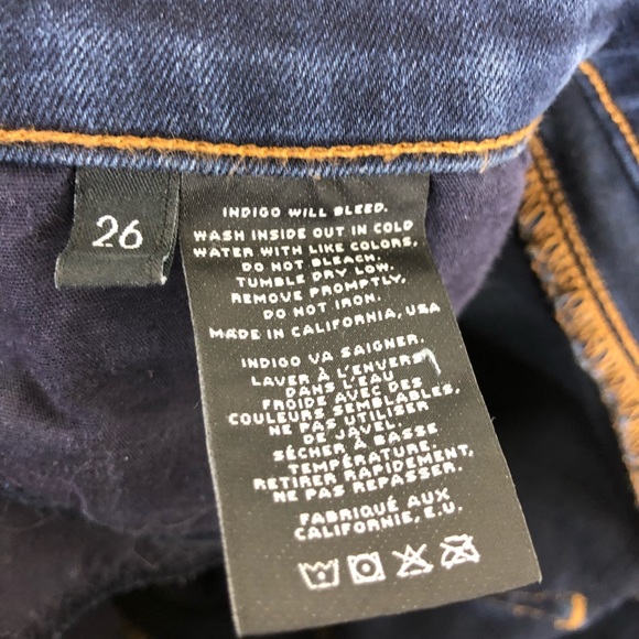 J Brand Skinny Leg Ink Sz 26 - Picture 6 of 8